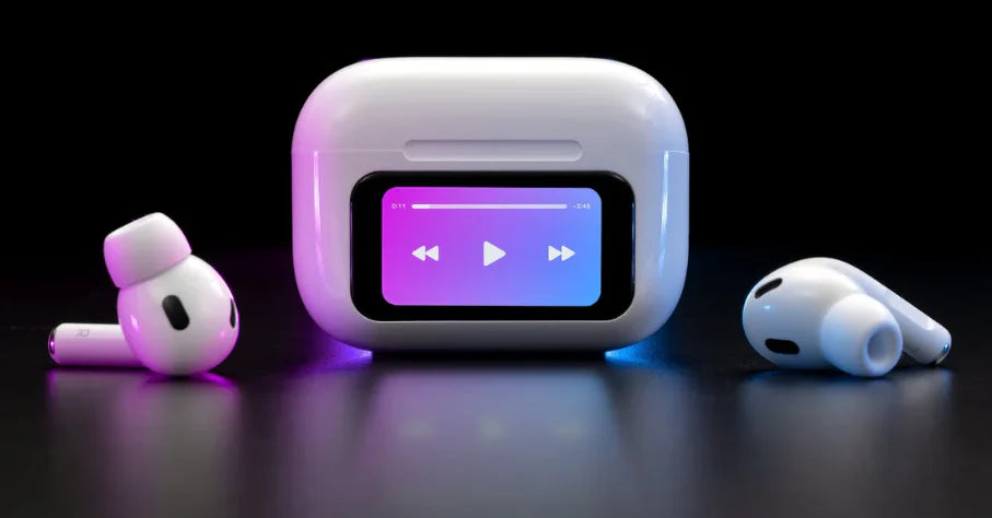 A9 Pro AirPods – Smart Display ANC Wireless Earbuds